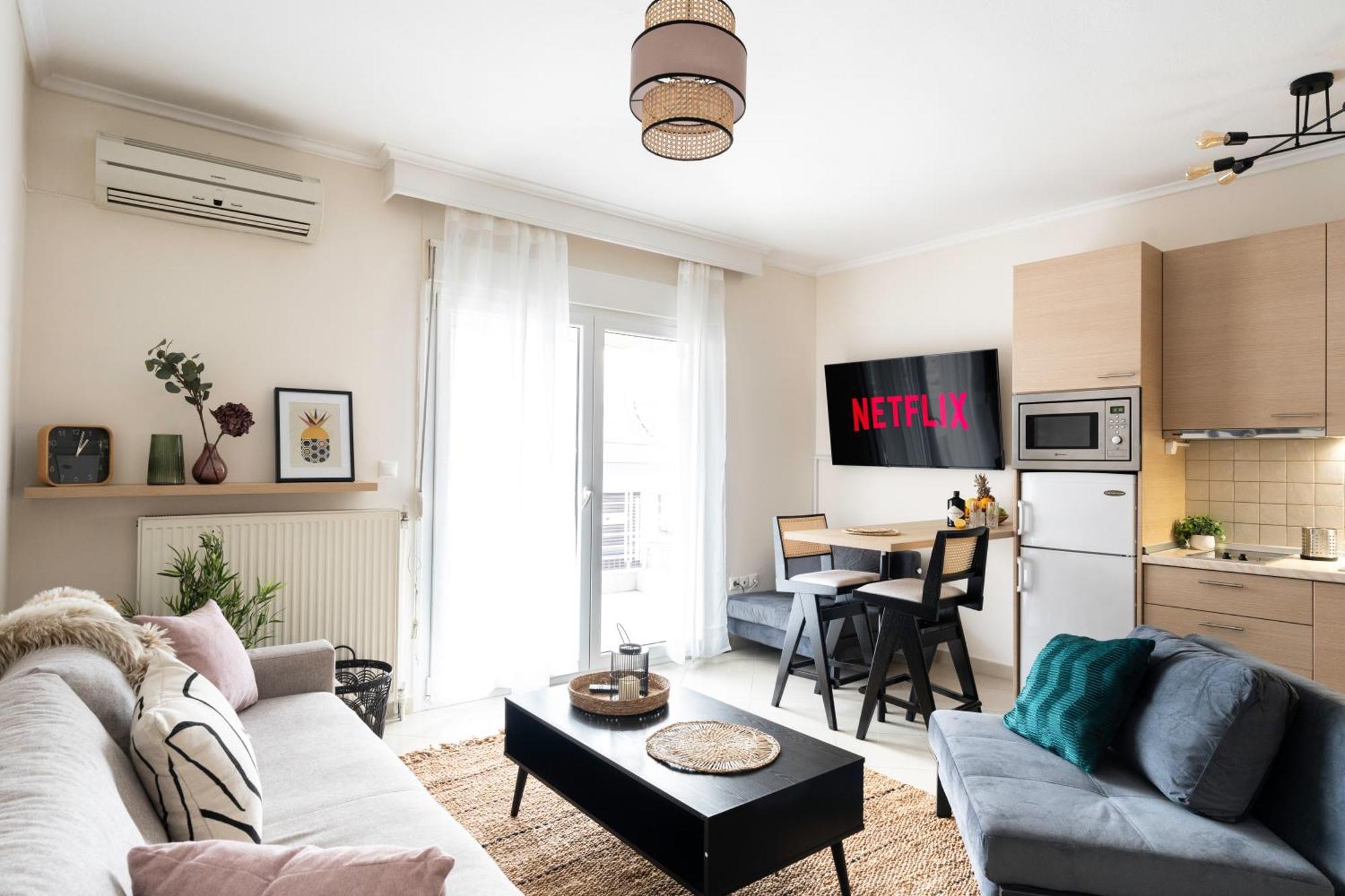 Pomegranate Luxury Penthouse Maisonette With Beautiful Terrace & Free Parking By Binobi ! Thessaloniki Exterior photo