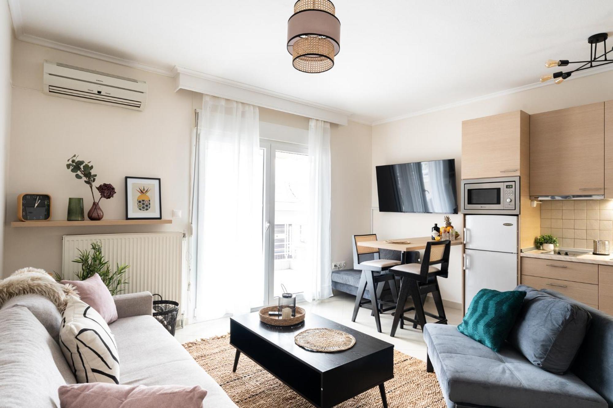 Pomegranate Luxury Penthouse Maisonette With Beautiful Terrace & Free Parking By Binobi ! Thessaloniki Exterior photo