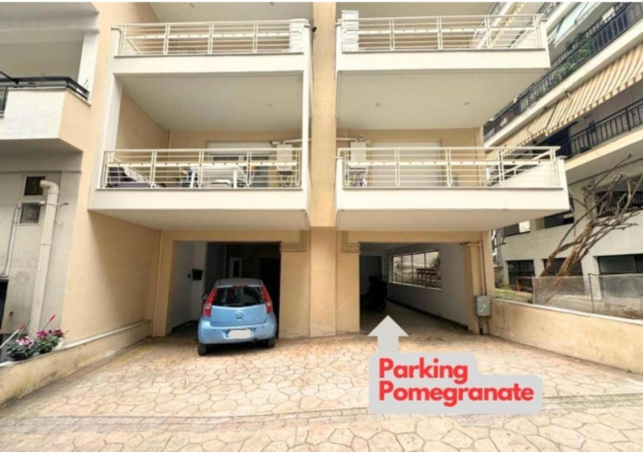 Pomegranate Luxury Penthouse Maisonette With Beautiful Terrace & Free Parking By Binobi ! Thessaloniki Exterior photo